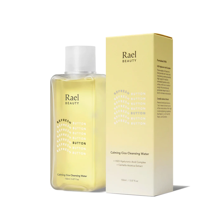Rael Beauty Refresh Button Calming Cica-Cleansing Water